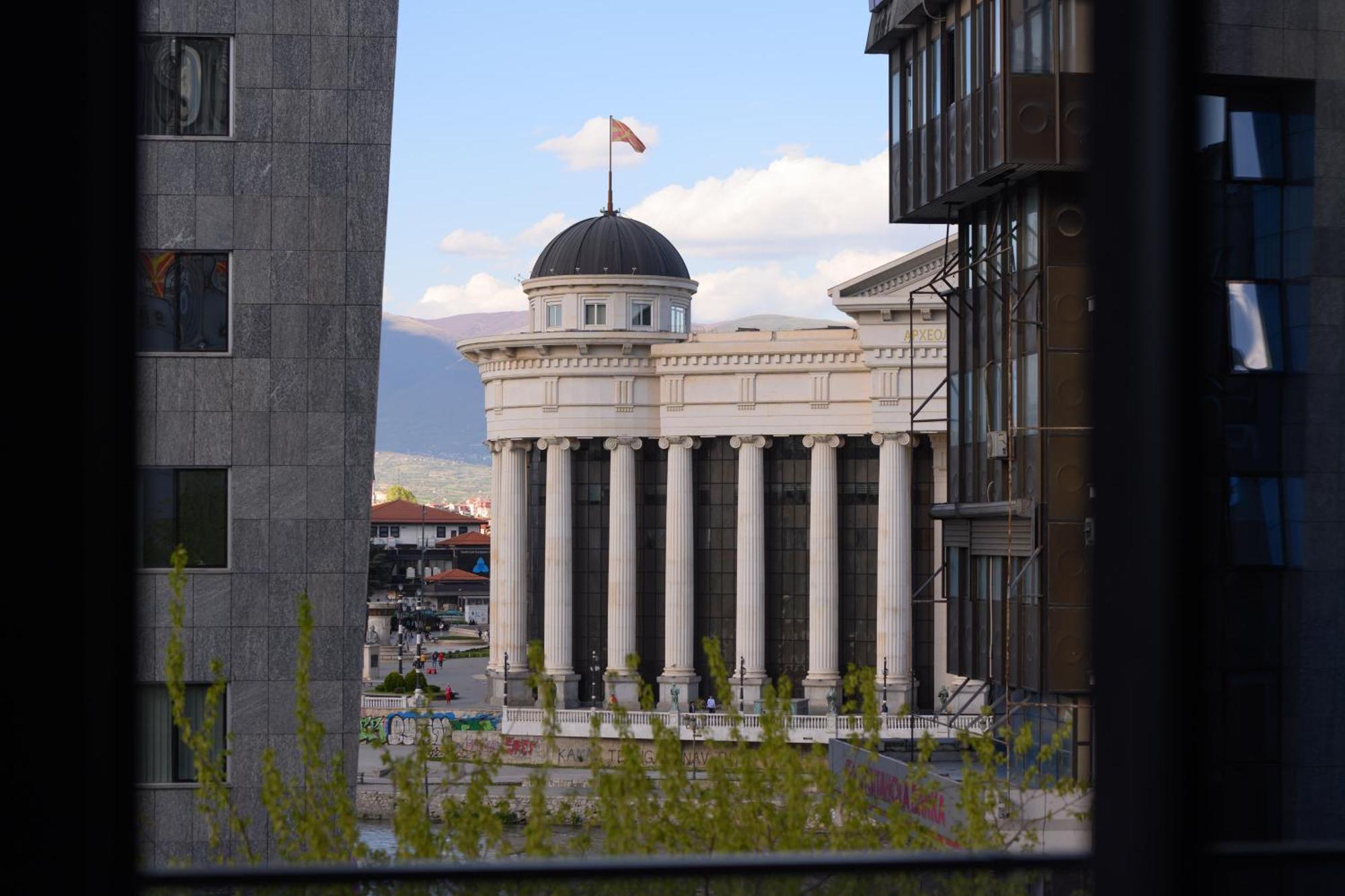 סקופיה Hotel Macedonia Square מראה חיצוני תמונה